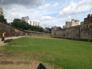 Tower of London - moat