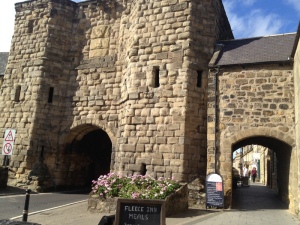 gate leading to city of Alnwick