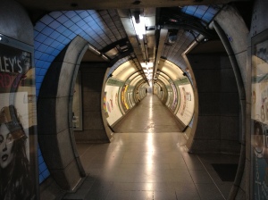 inside tube station